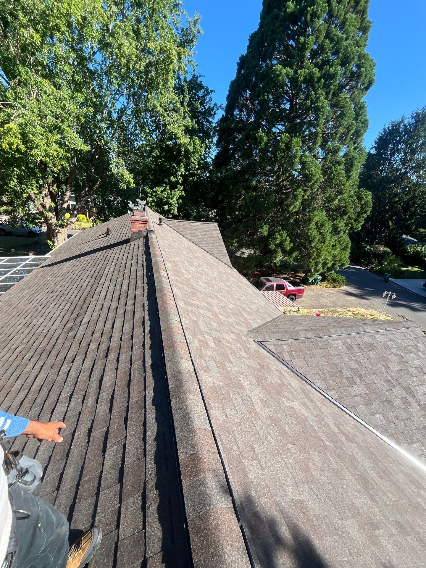 Project in Portland by Tom Leach Roofing