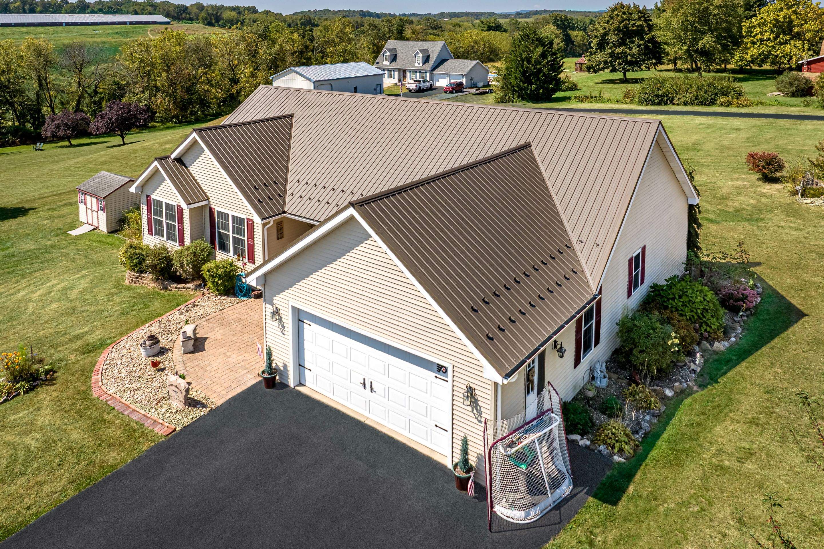 Standing Seam Metal Roof Replacement in Pine Grove by Esh Builders