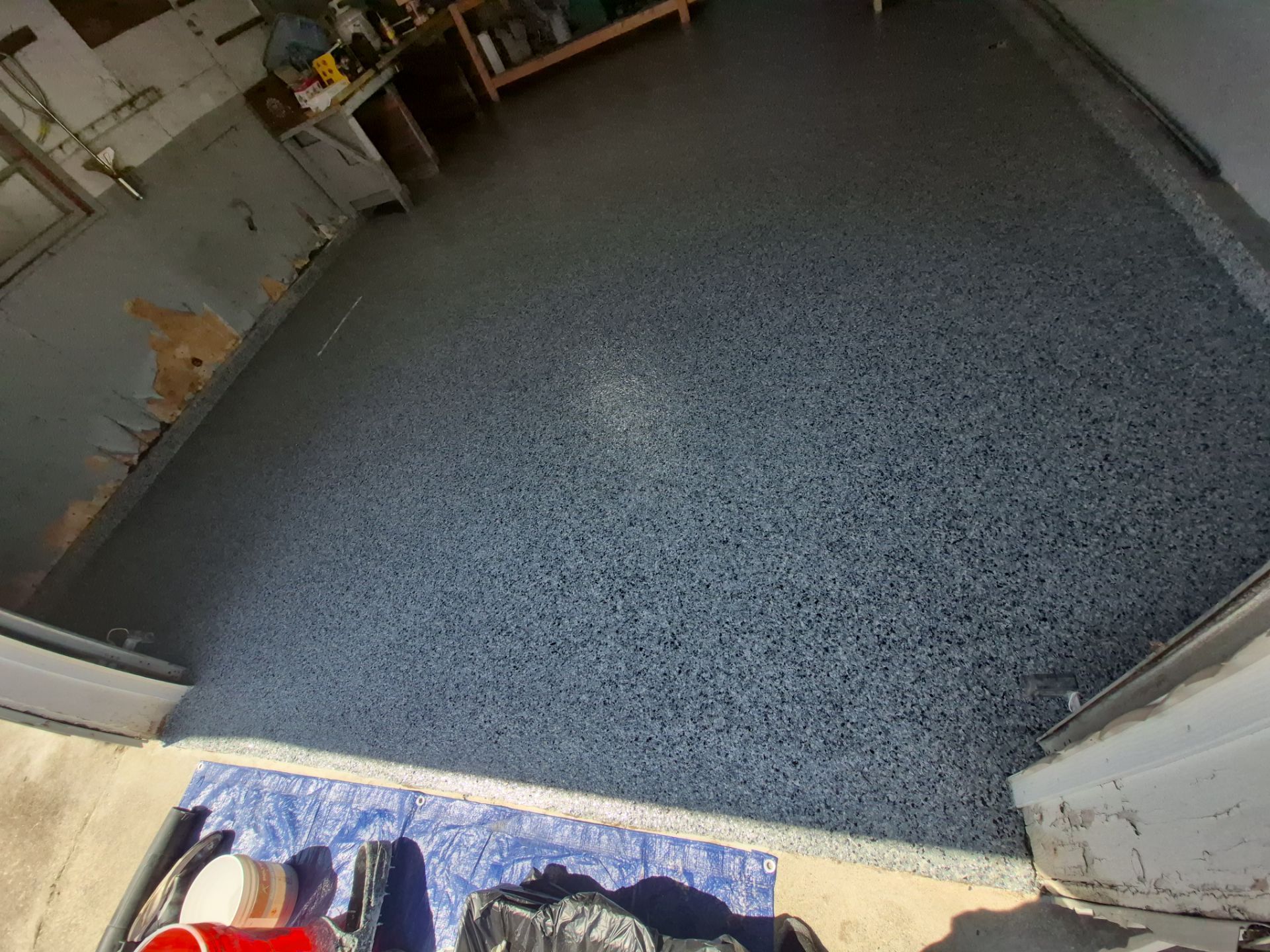 Bay City Garage by Wise Coatings of Central Michigan