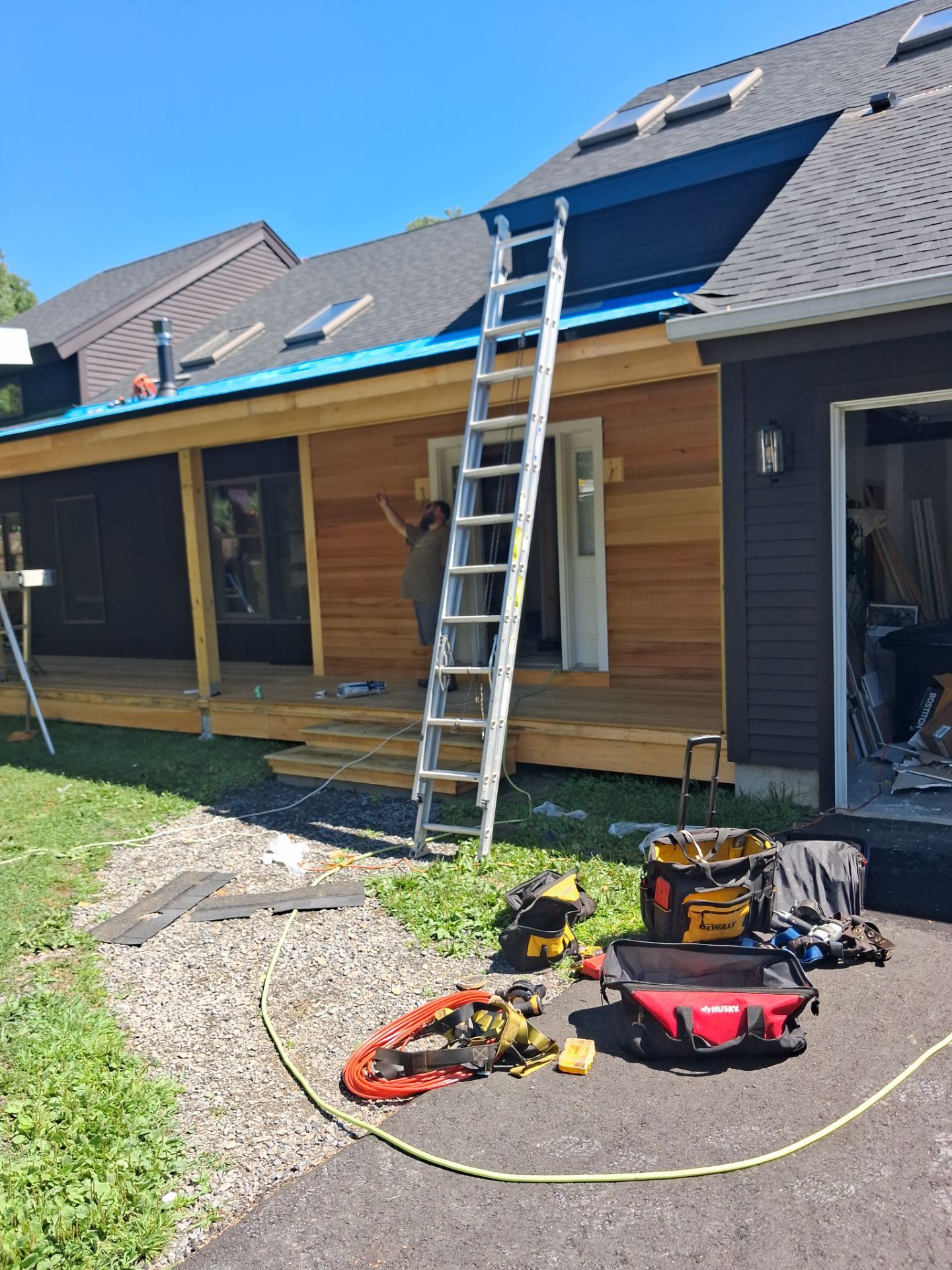 🏡 FALMOUTH, MAINE TRANSFORMATION — THIS ONE CAME OUT INCREDIBLE! 🔥 by Tall pine roofing