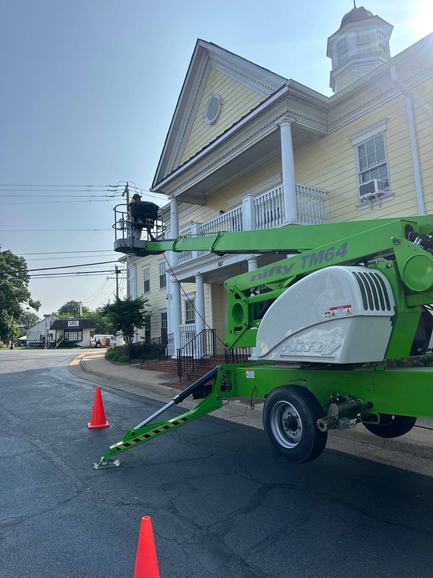 Commercial Exterior Painting Services for Mainstreet Bank in Leesburg, VA by My Painter 