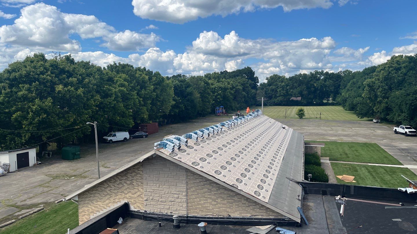Dayton Church Roof Replacement by Nitro Roofing and Construction