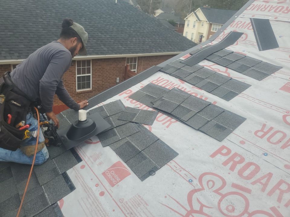 Residential Roofing Installation using Owens Corning by Inspector Roofing and Restoration
