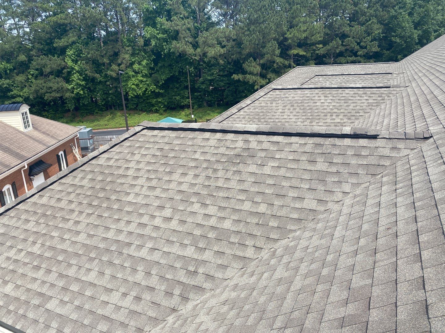 Baptist Church in Peachtree Corners Shingle Roof Replacement and Coating by Georgia Roof Advisors