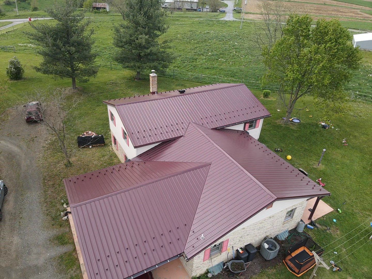Metal Roof Installation using Everlast Azm panel w/ colourbond process by Teflon Roofing