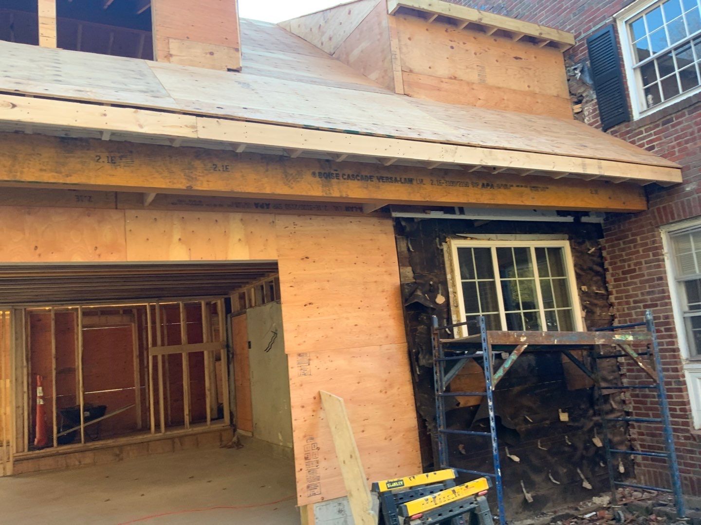 Siding on new construction in Brookline, MA by UBrothers Construction