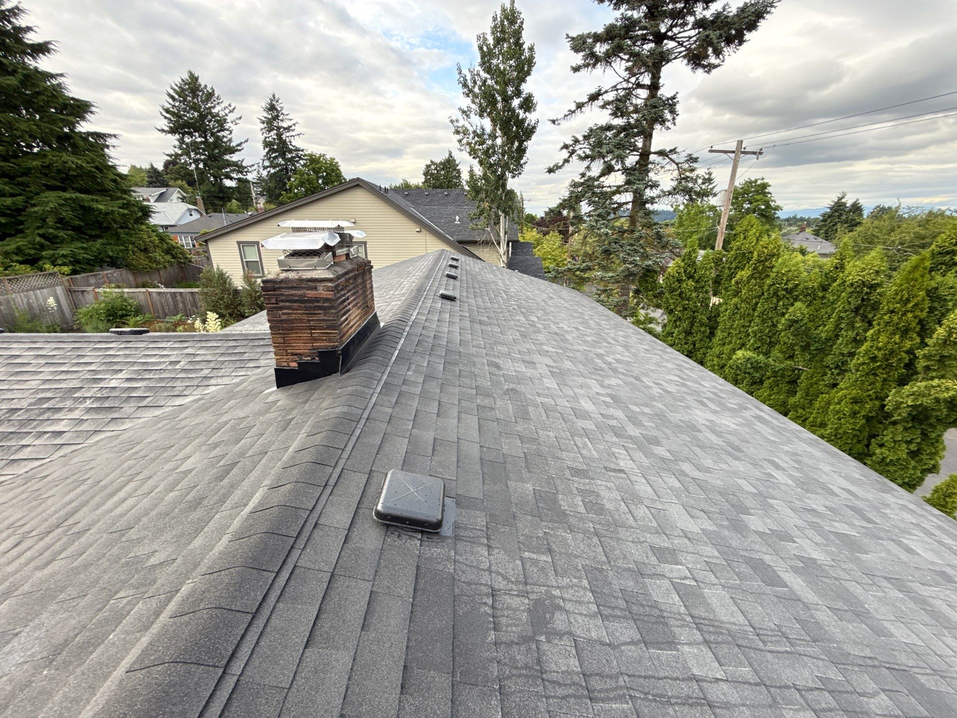 Project in Portland by Tom Leach Roofing