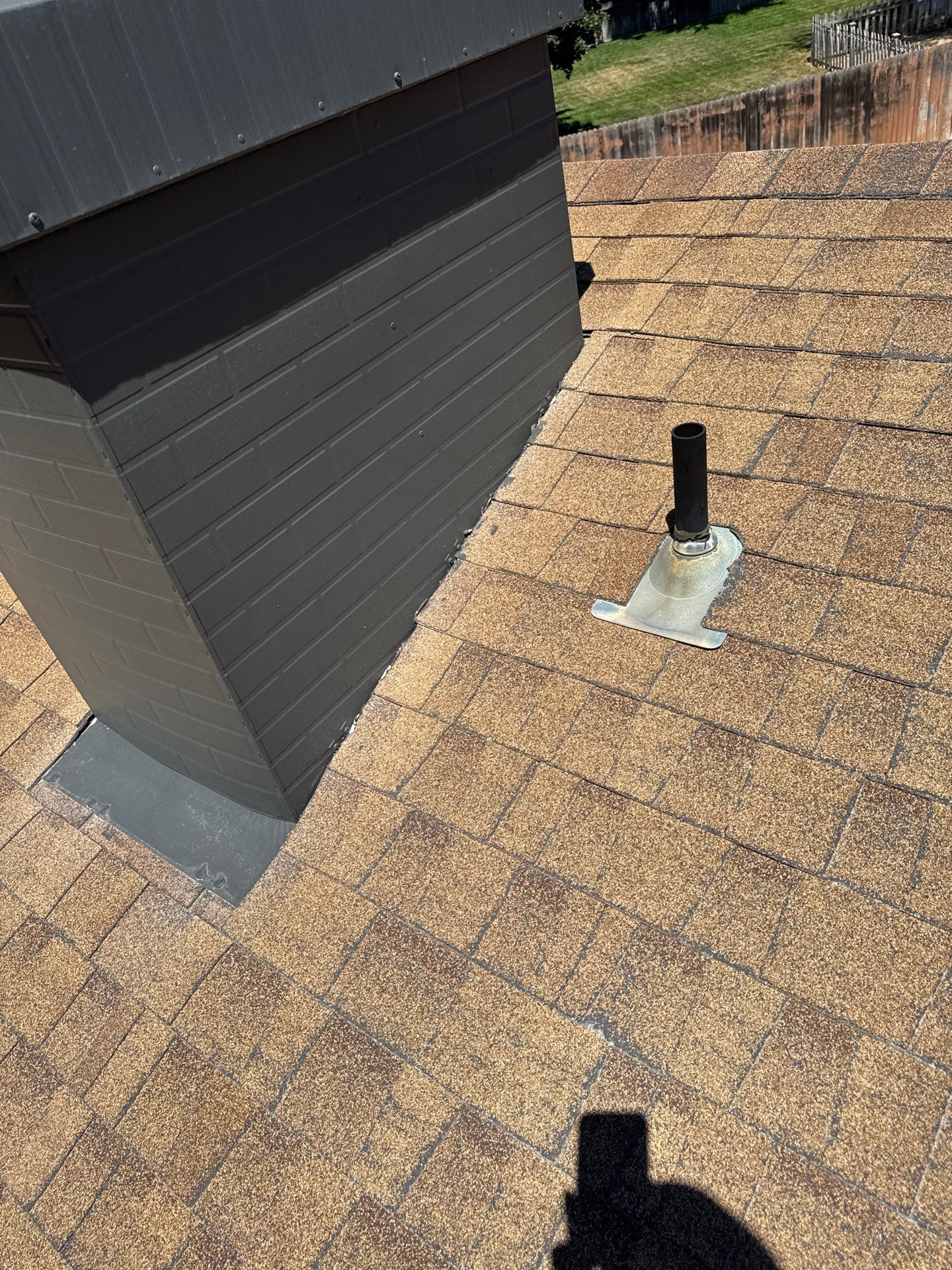 Asphalt Shingle Roof Replacement and Chimney Flashing in Boise by Olive Roofing