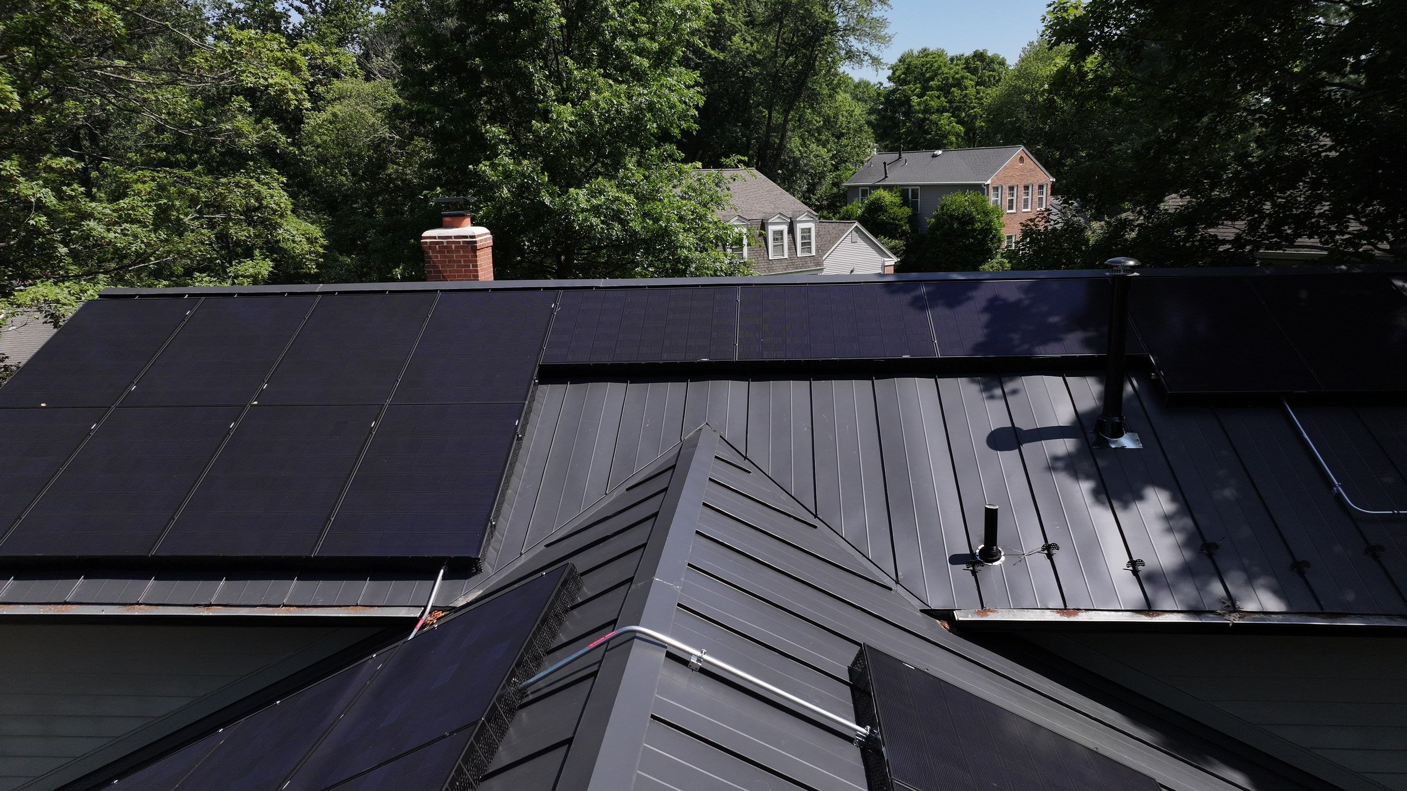 Metal Roof + REC Panels: A Solar Upgrade by American Home Contractors