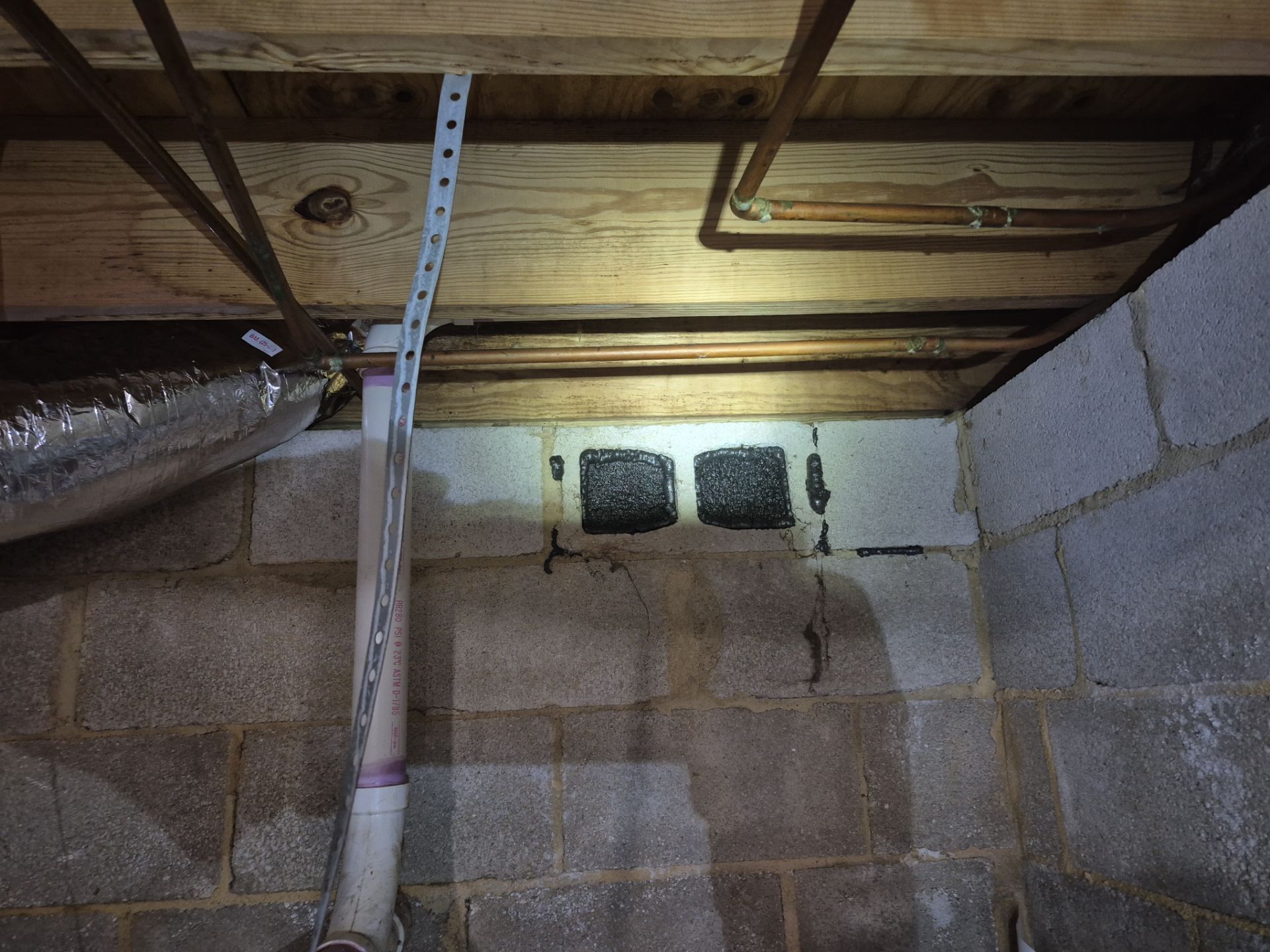 Project in Williamsburg by Patriot Crawl Space Repairs