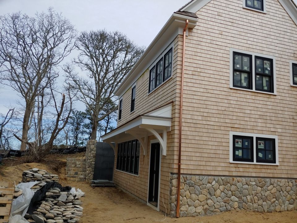 Chatham, MA Gutter Installation using 4x5 FiberGlass Gutter by Gutter Pro Enterprises
