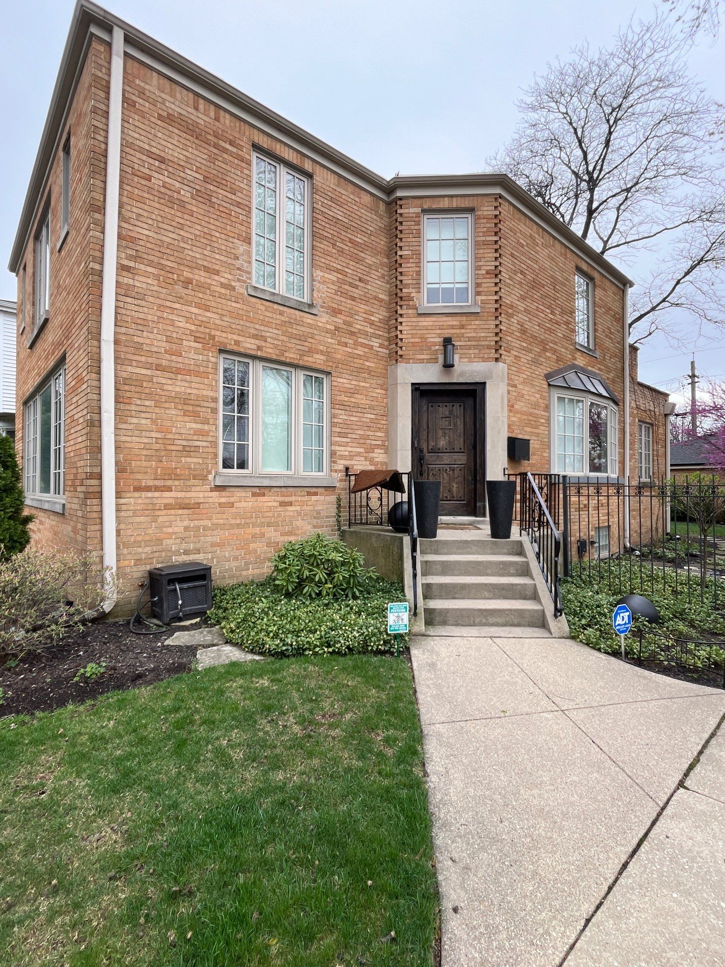 Brick repair, CSS, and stone cleaning by Northern Power Washing LLC.