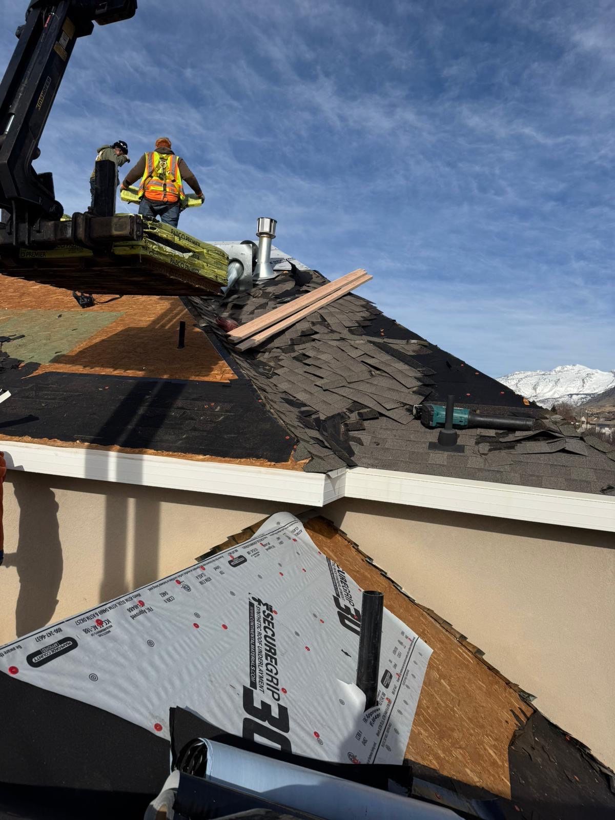 Charcoal Gray Shingles by Reimagine Roofing