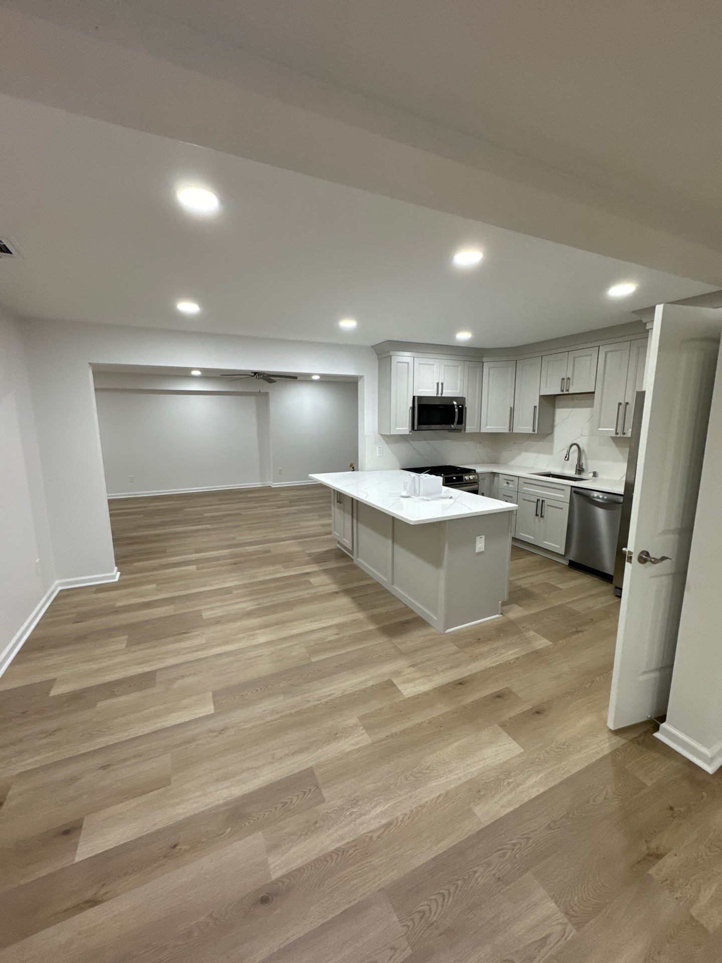 Full Basement Remodeling and Living Suite Transformation in Acworth by Swift Home Renovations