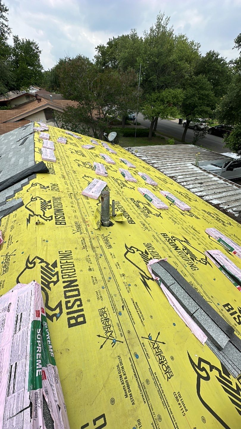 San Antonio Roof Project by Bison Roofing  