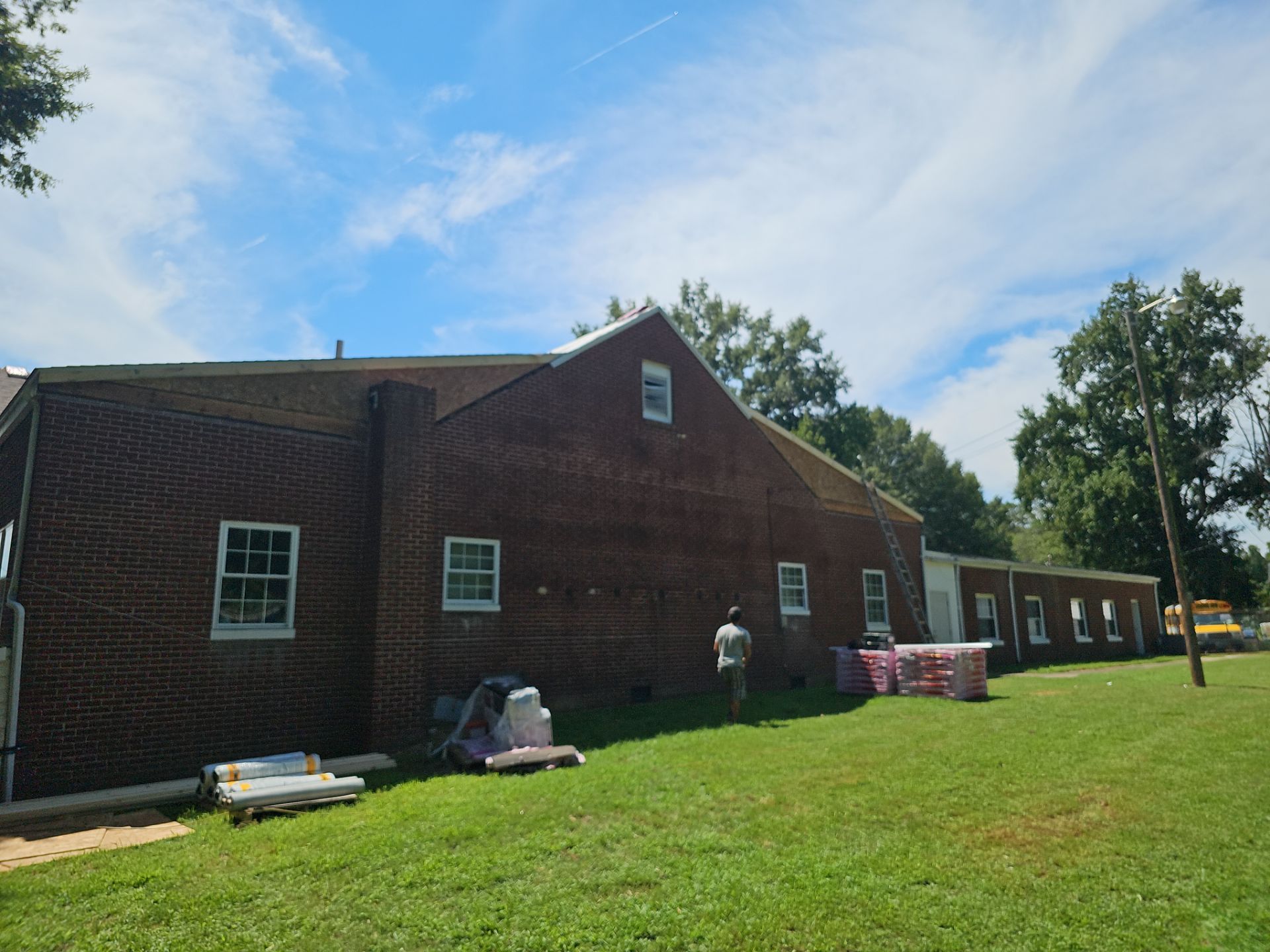 Church roof by BROCK BUILDERS