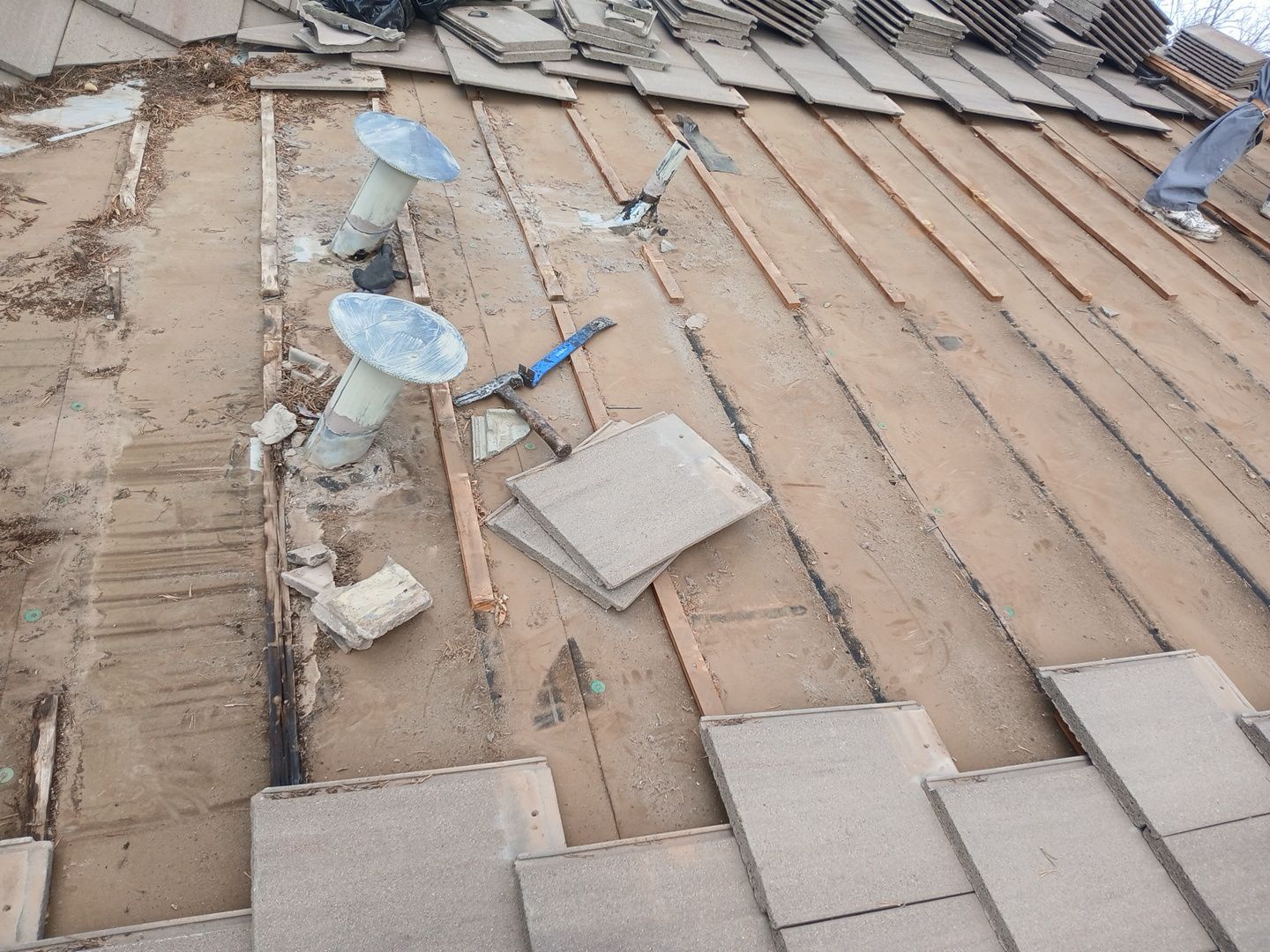 Concrete Tile Roof Repair and Underlayment Restoration in Albuquerque by Doyle Roof Masters Inc