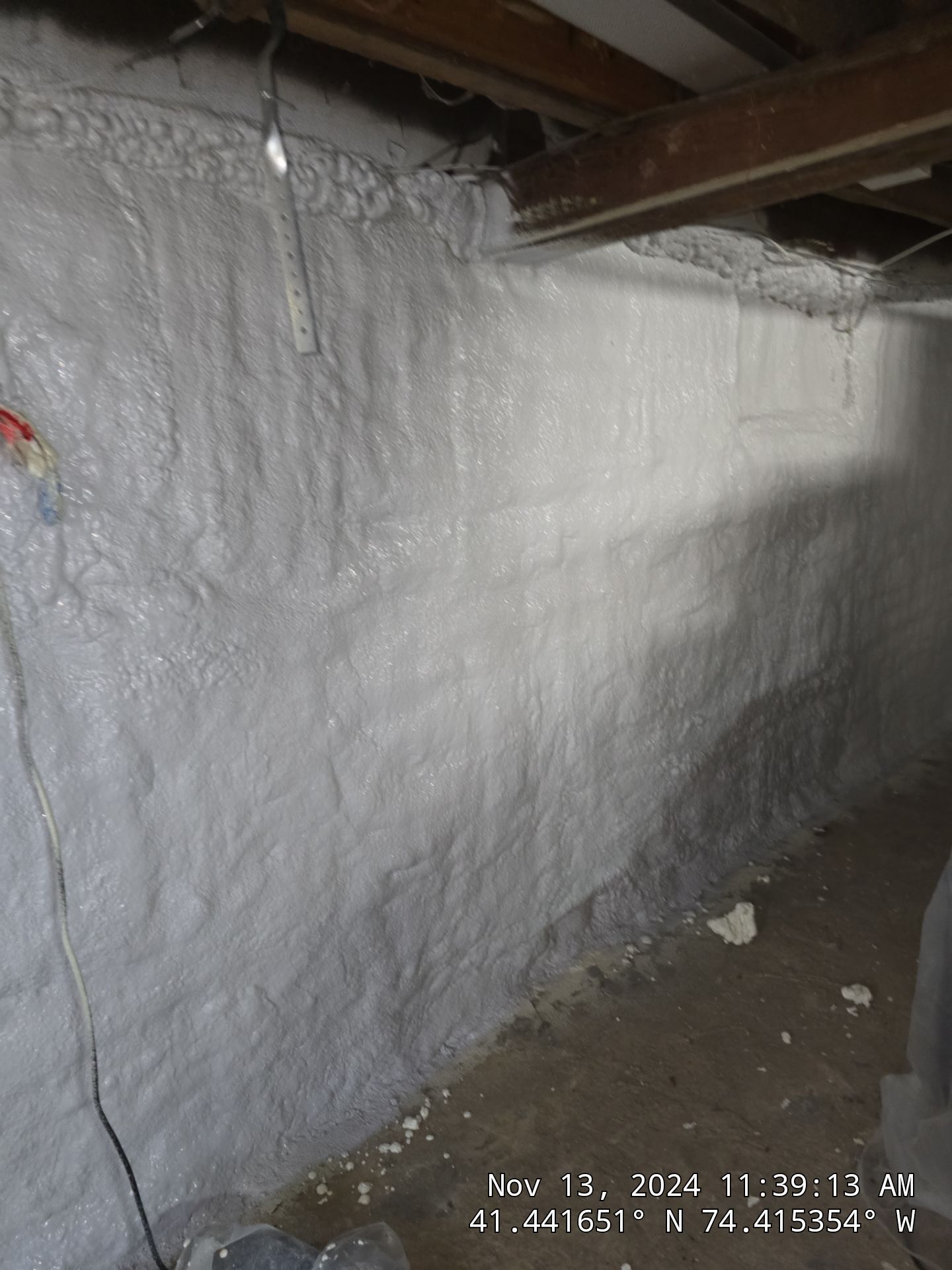 Attic Insulation using open cell spray foam by NYS Foam & Energy