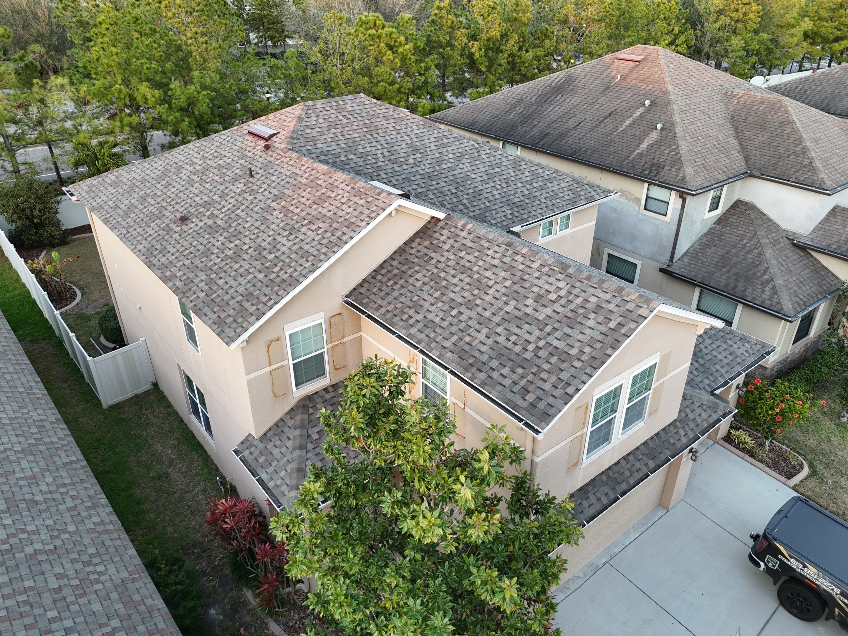 Roof Replacement in Ruskin FL. by Steadfast Roofing 