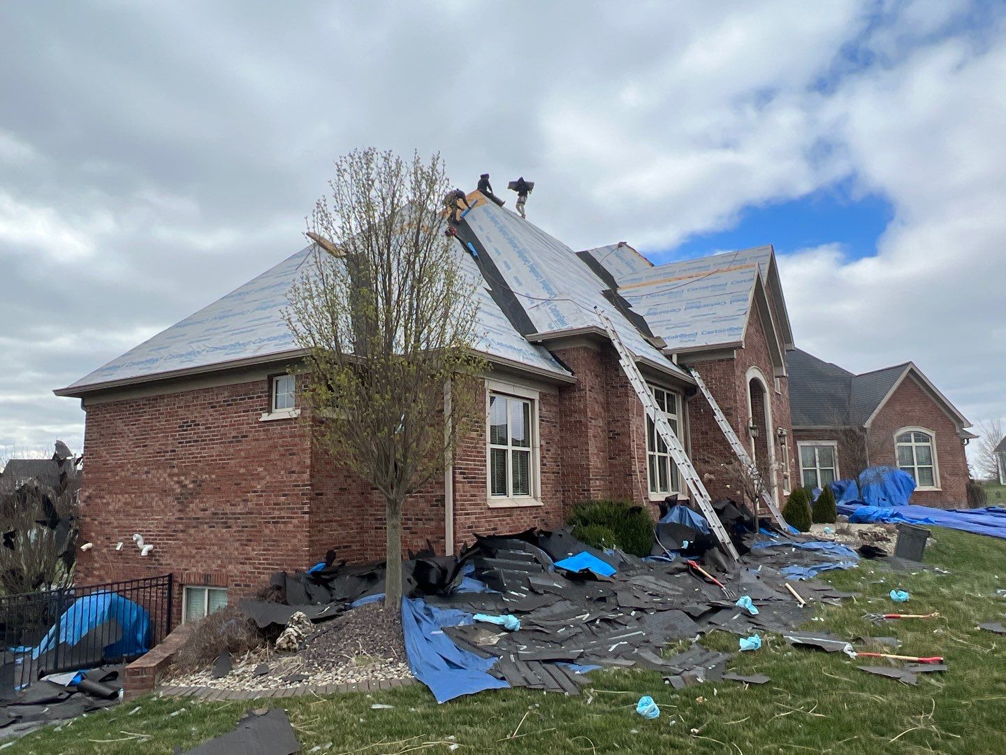 Complete Roof Installation  by H&F Exteriors