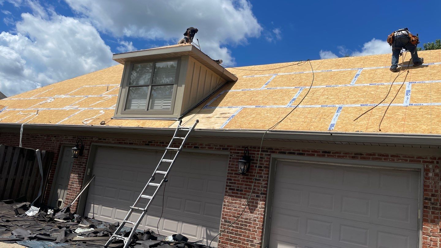 Residential Roofing Repair using Roof Replacement by American Roofing & Construction LLC