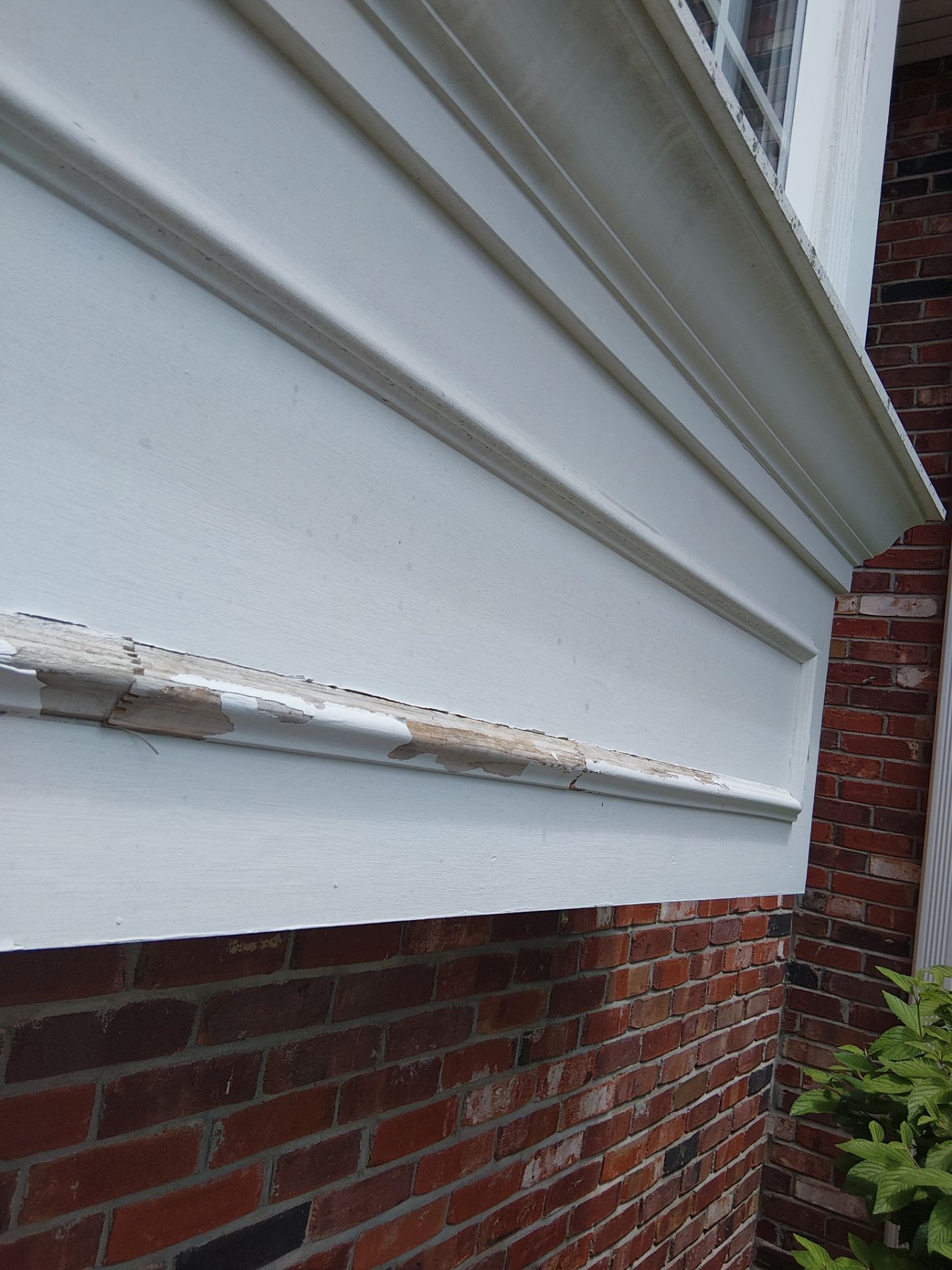 2nd-Story Exterior Trim Paint Repair – Chesterfield, MO by Legendary Services Company LLC.
