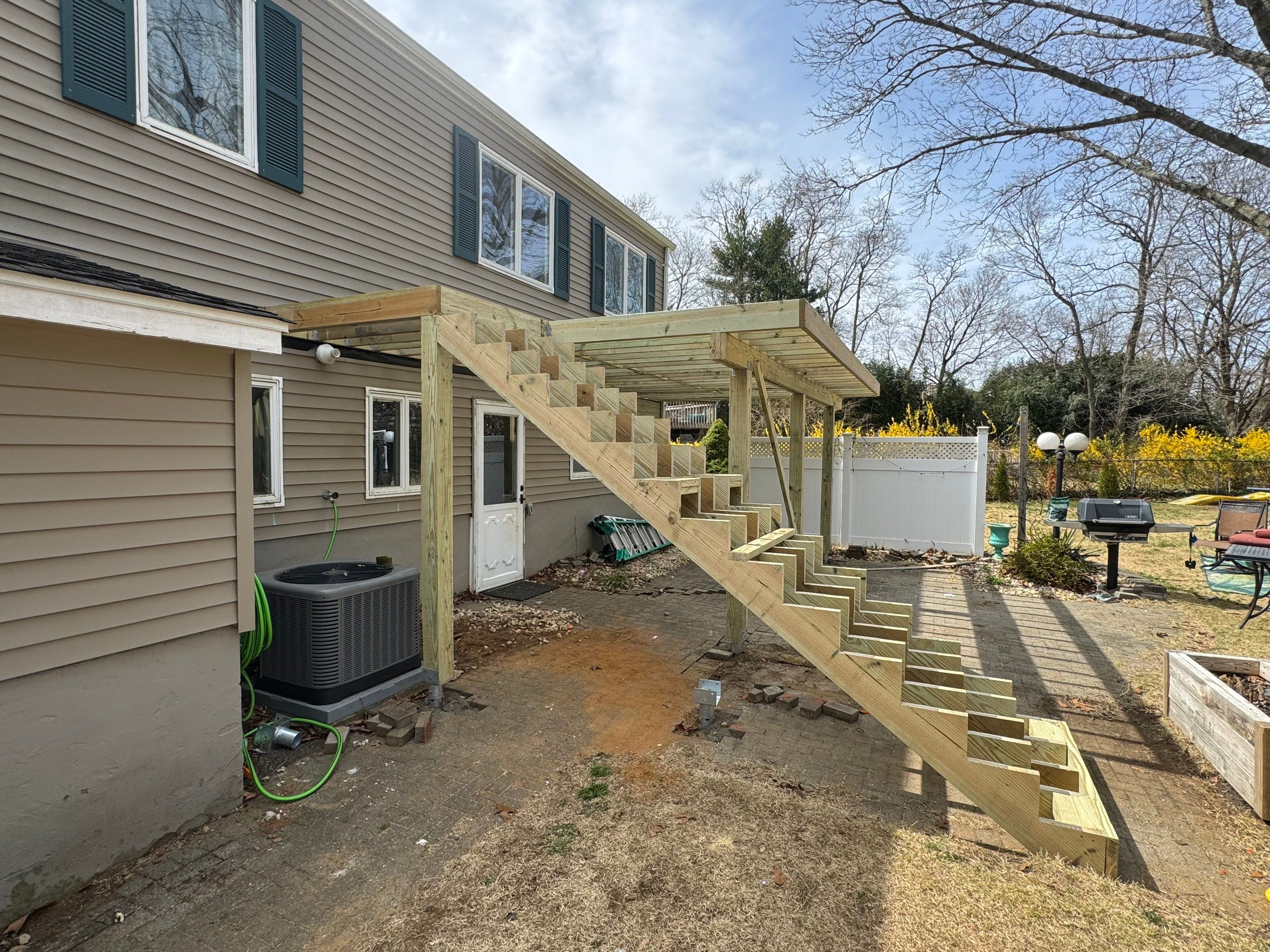 New deck in Middletown by deck guardian