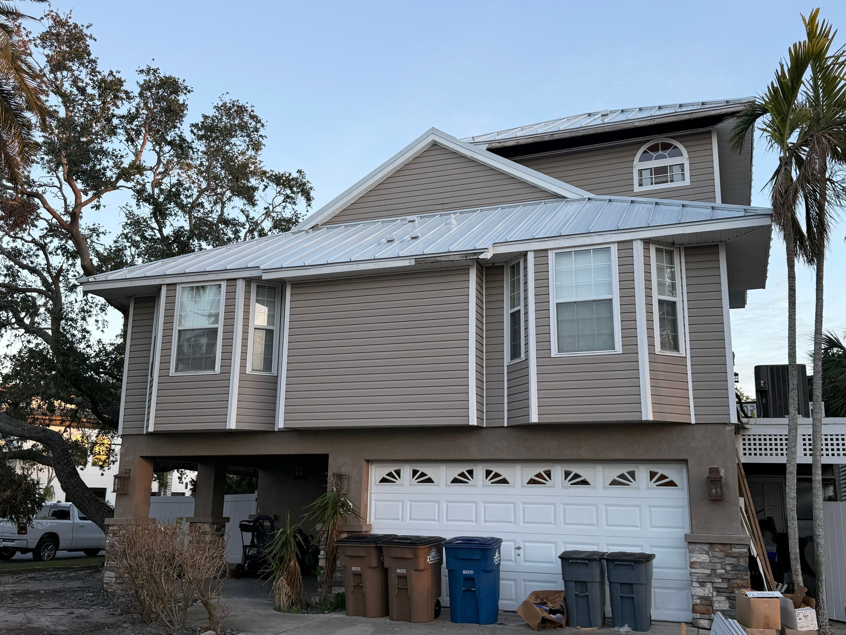 Polar White Standing Seam by Reimagine Roofing