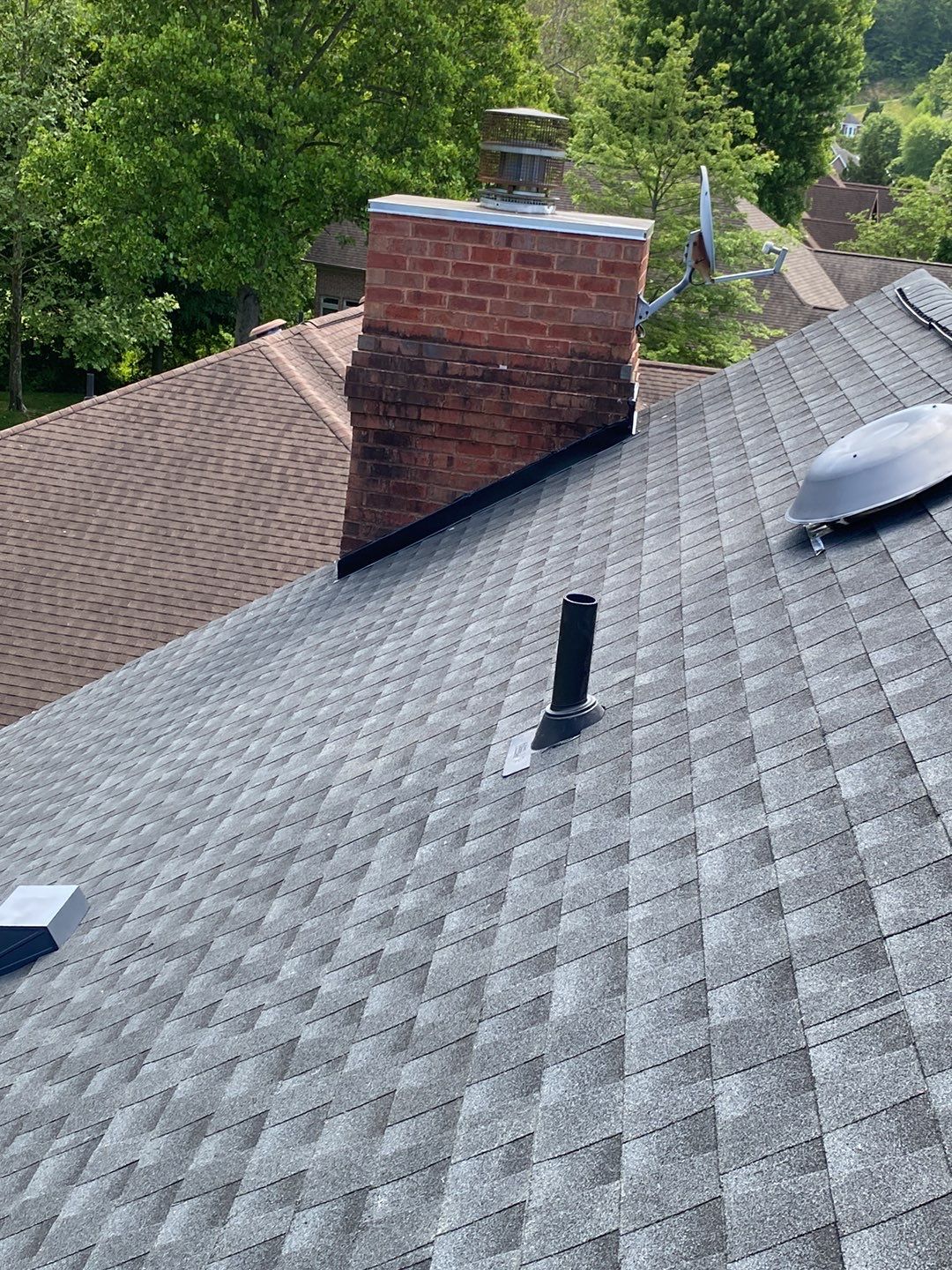 Residential Roofing Installation using GAF Timberline HDZ by Rainstoppers Roofing