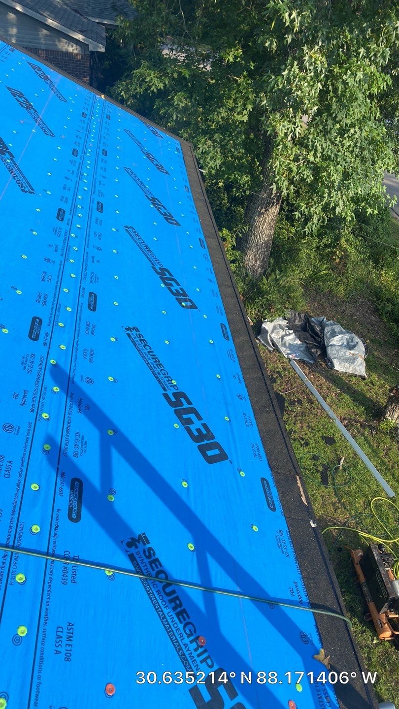 Residential Roofing Installation using Roof Replacement by American Roofing & Construction LLC