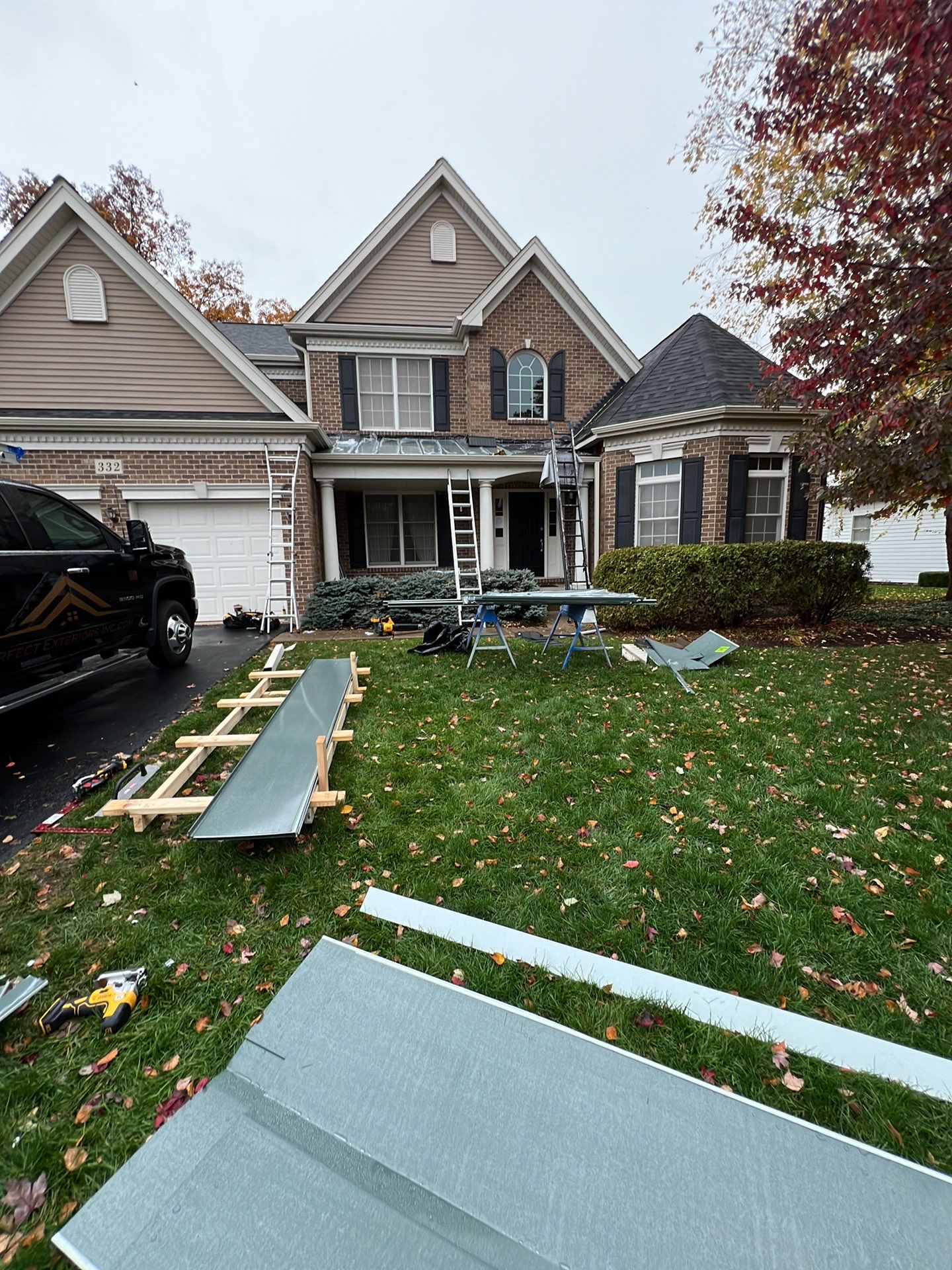 Residential Roofing Installation using Malarkey Roofing by Perfect Exteriors Inc. 