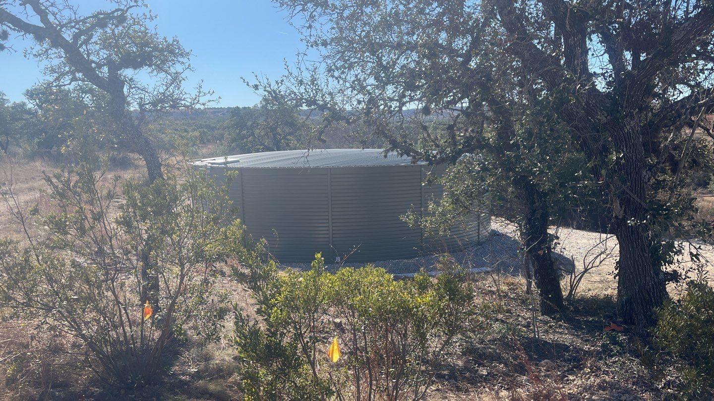 Major Addition using 30000 gallon mangrove green Pioneer (XLR 23/2 MG) by Hill Country Rain Water