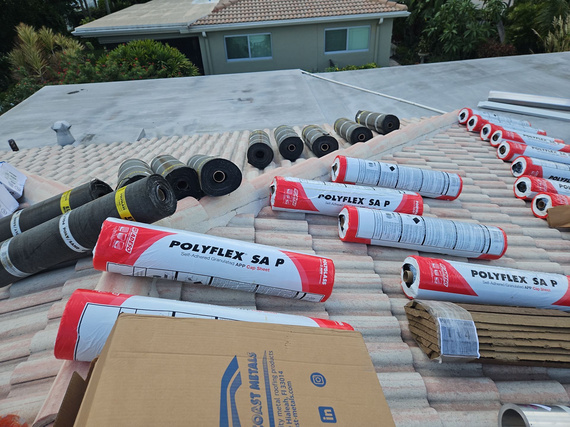 Residential Roofing Installation using WestLake Roofing Tile by BLUES BROTHERS CONSTRUCTION CORP