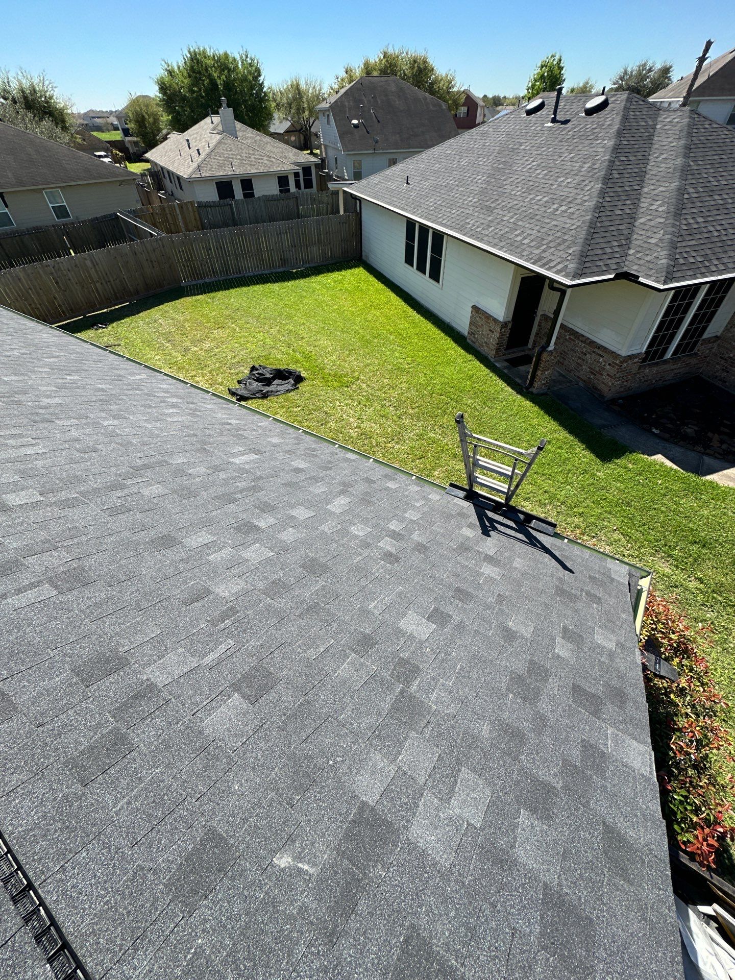 Project in Houston by Motion Roofing
