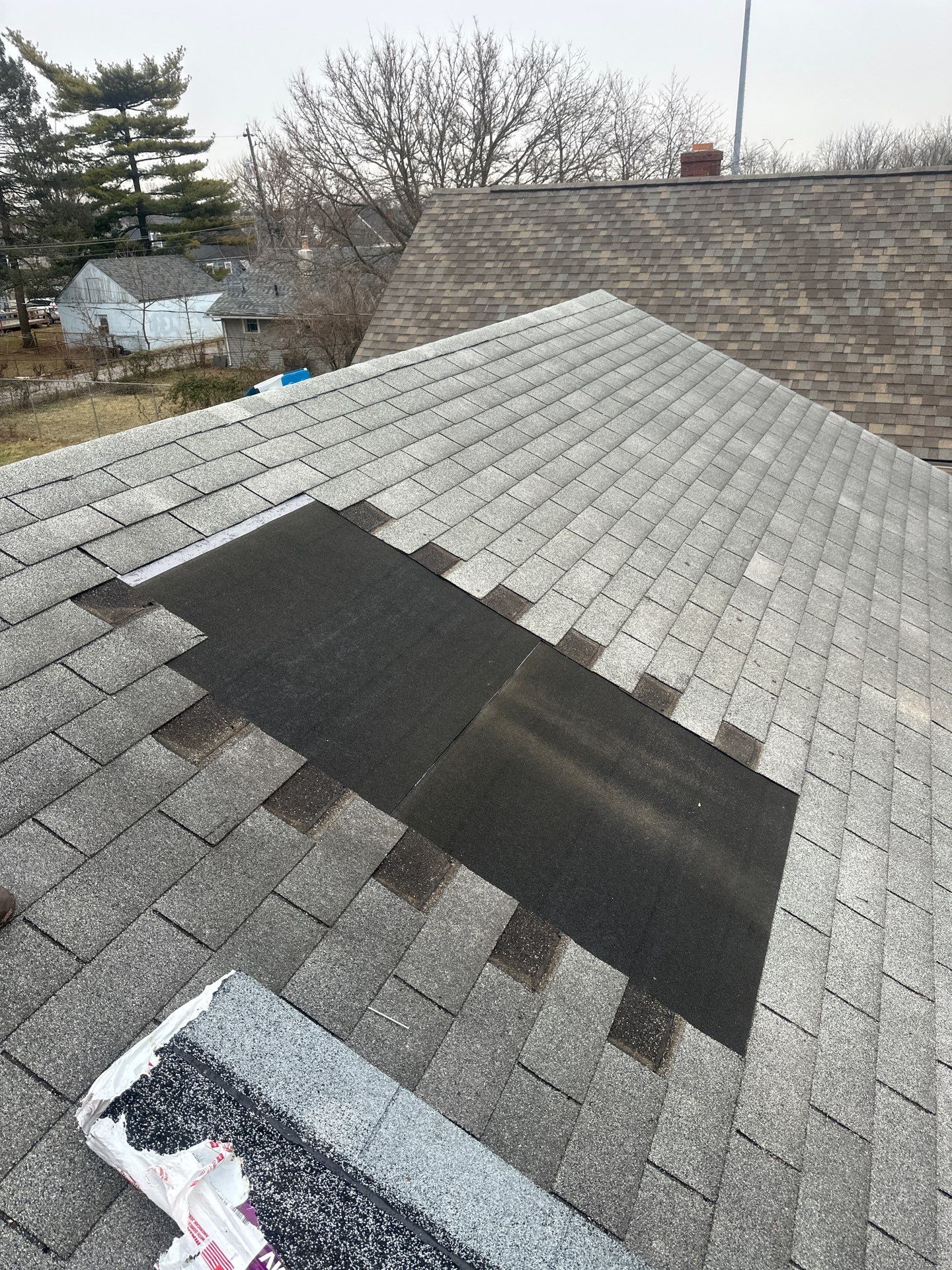 Chimney Removal by Nitro Roofing and Construction