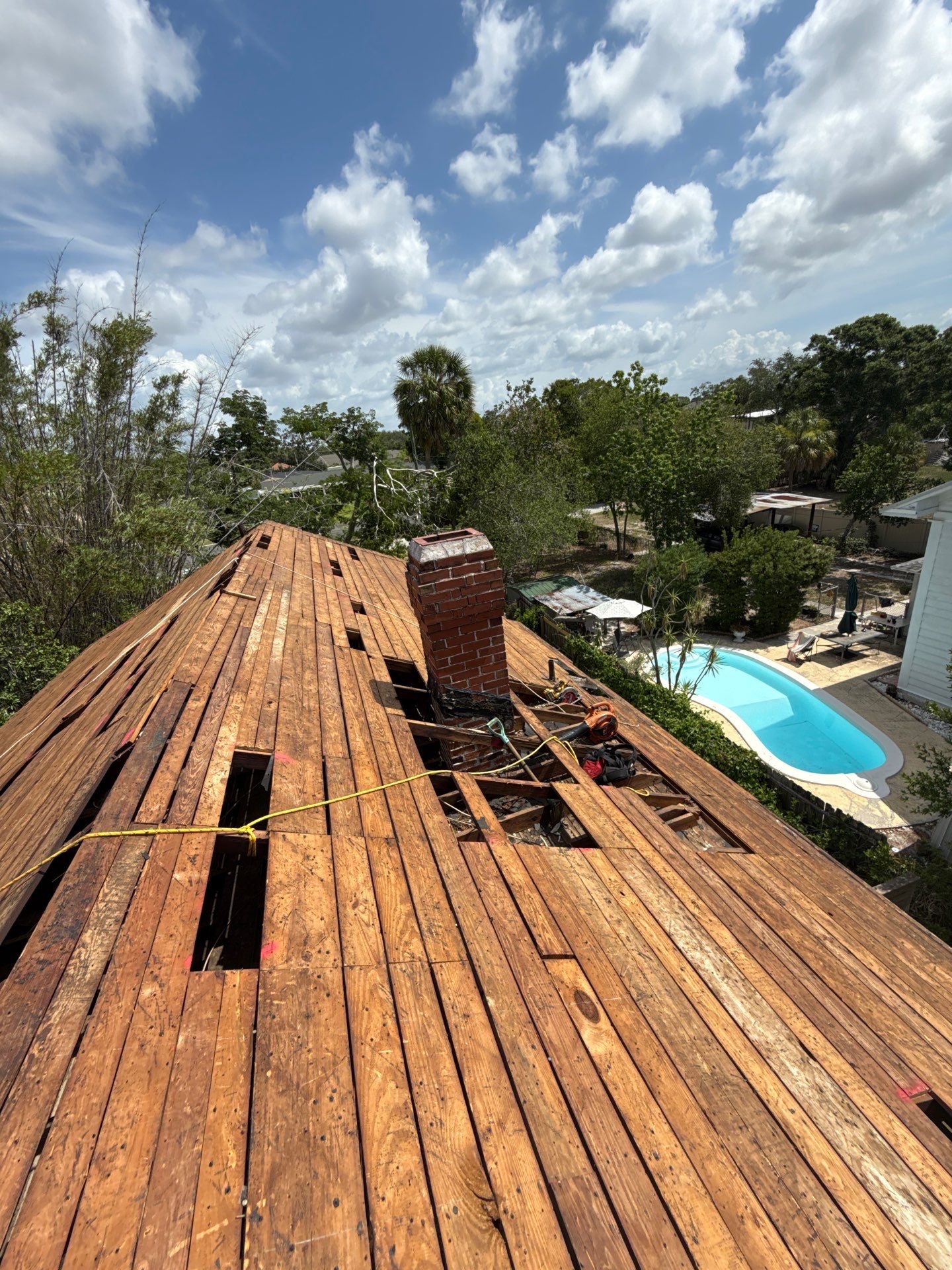 Project in St. Petersburg by Mitchell Roofing Company LLC