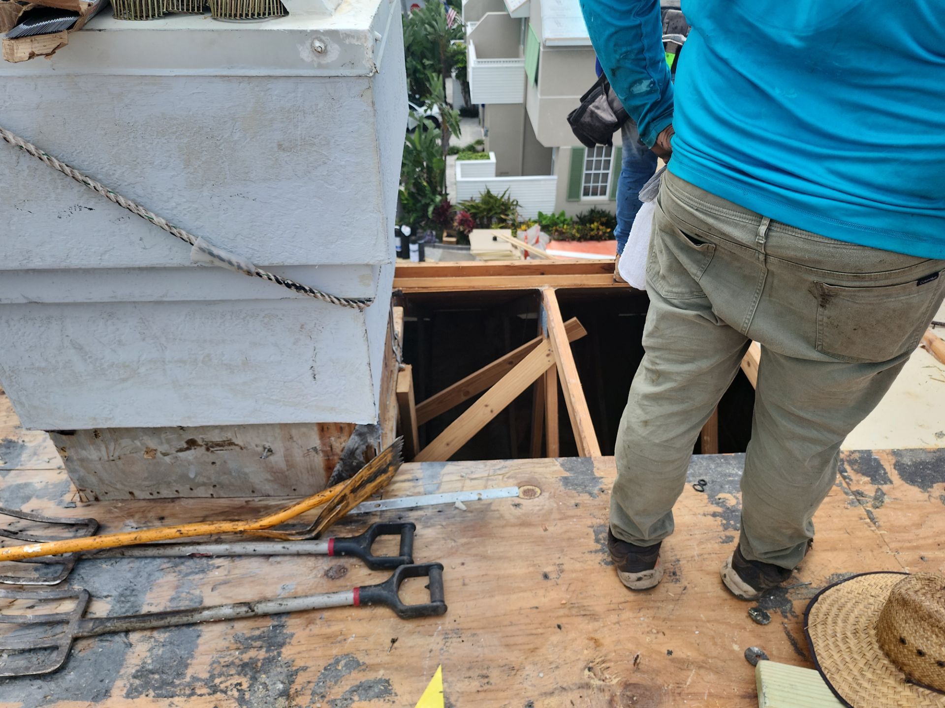 Delray Beach Tile Roof Replacement with Hurricane Strap Reinforcement by Aastro Roofing