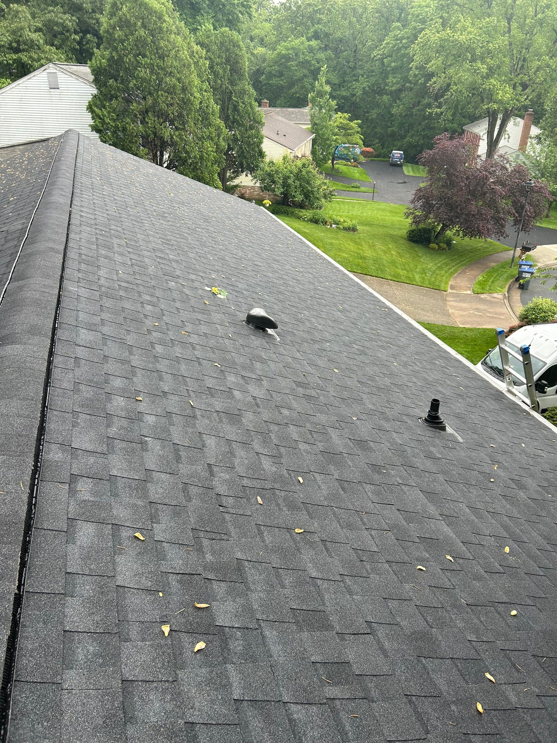 Burke: CertainTeed Landmark Designer Shingles in Moire Black by RM Banning, Inc.