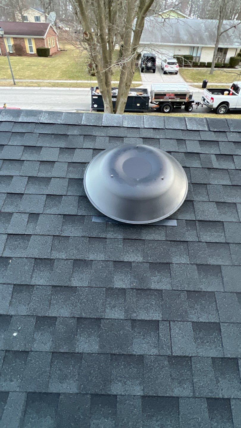 Residential Roofing Installation using GAF Timberline HDZ Charcoal by Nitro Roofing and Construction