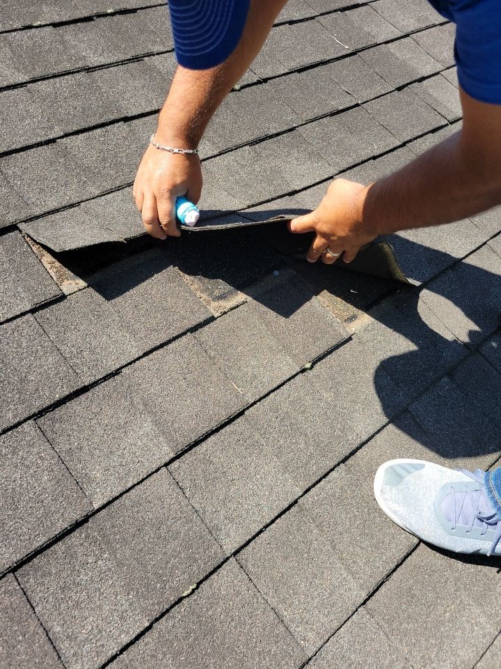 Residential Roofing Installation using Certainteed Landmark Moire Black by Galvan Roofing and Construction