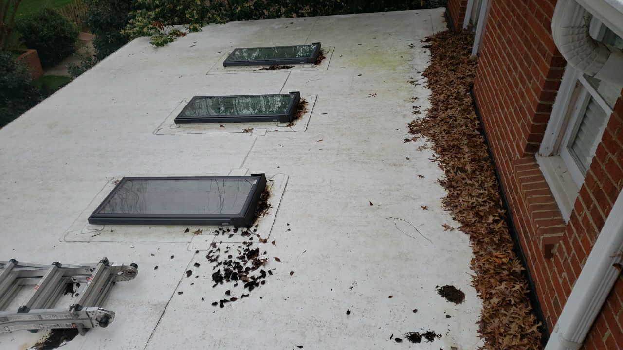 Gutter Cleaning using cleaner by G&H Home Tech Pros LLC