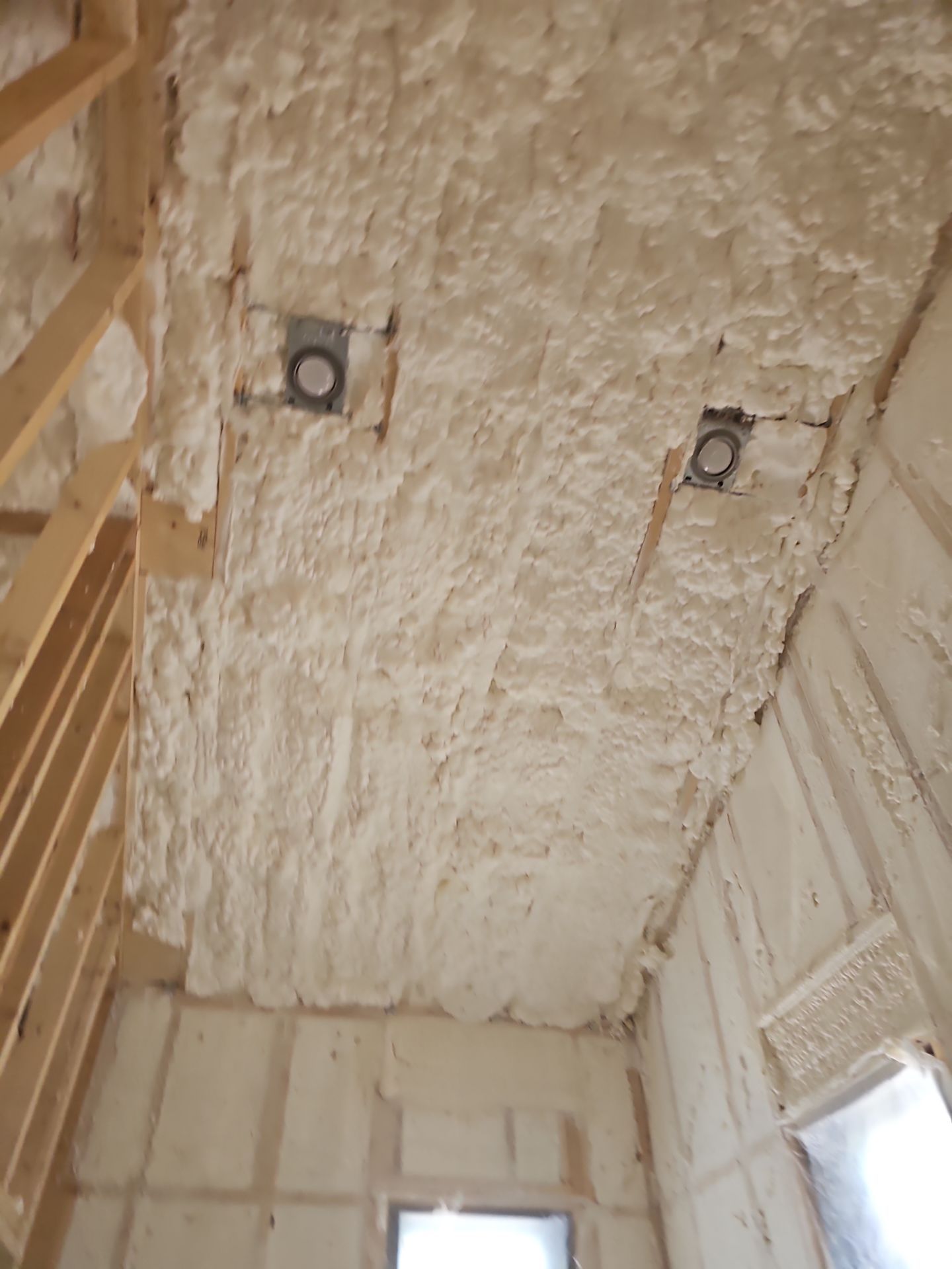 Spray Foam Insulation using open cell spray foam by NYS Foam & Energy