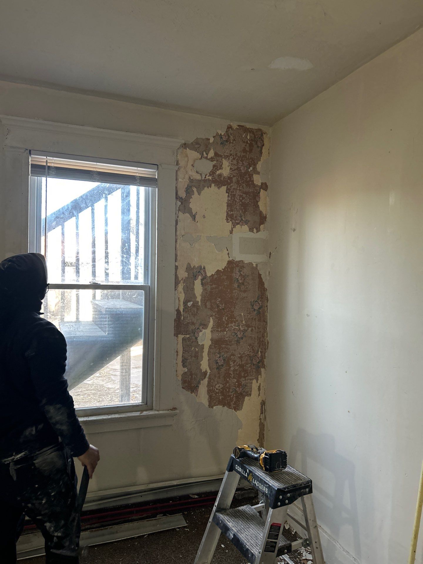 Interior Renovation in Progress at a Multi-Story New Haven Home by Diamond Image LLC