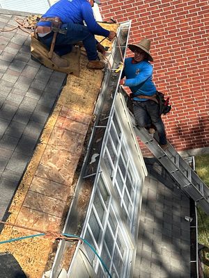 Residential Roofing Repair using Owen's Corning Duration (Lifetime) Shingles