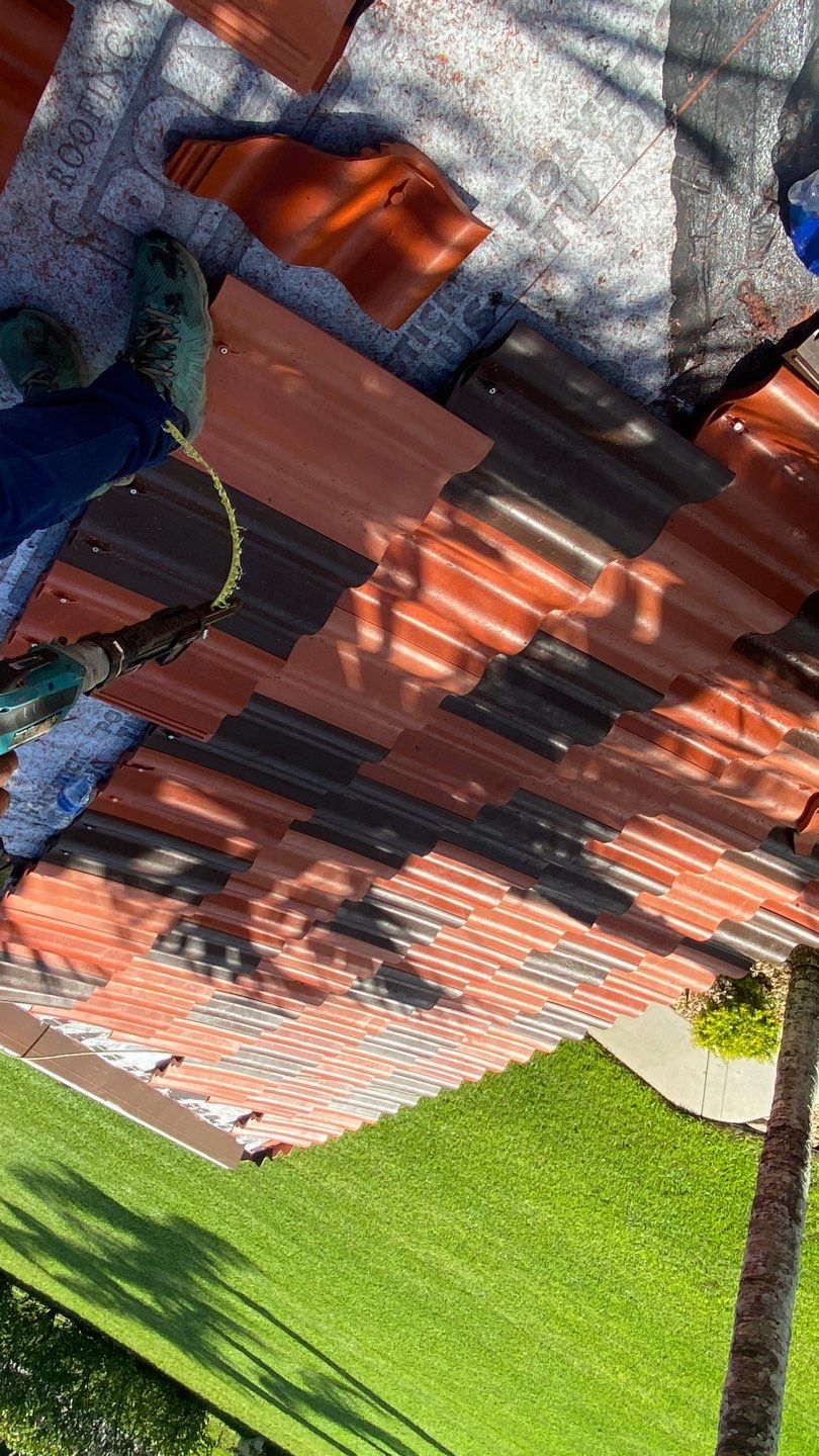 Residential Roofing Installation using Brava Spanish Tile in West Palm Beach by International Roofing