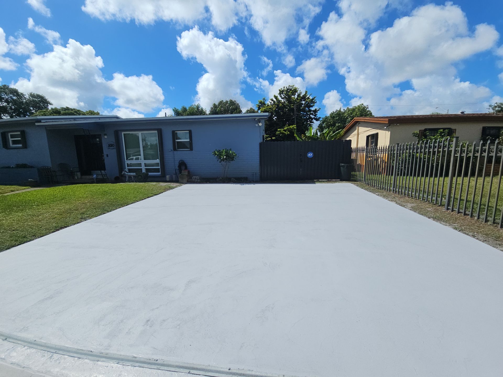 Painted Driveway by Seamless Surfaces