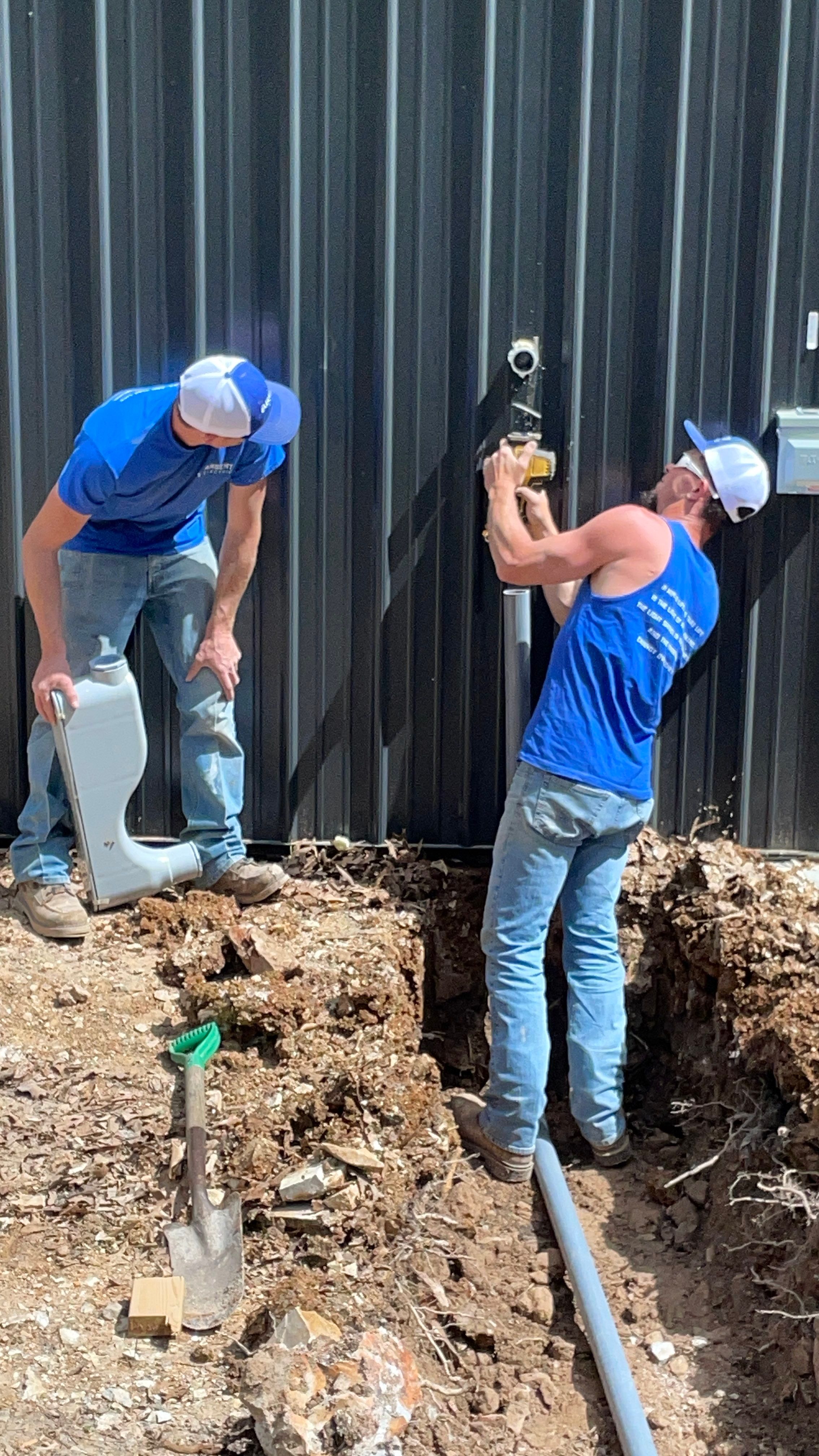 Hunting Cabin With Solar And Batteries by Argent Electric LLC