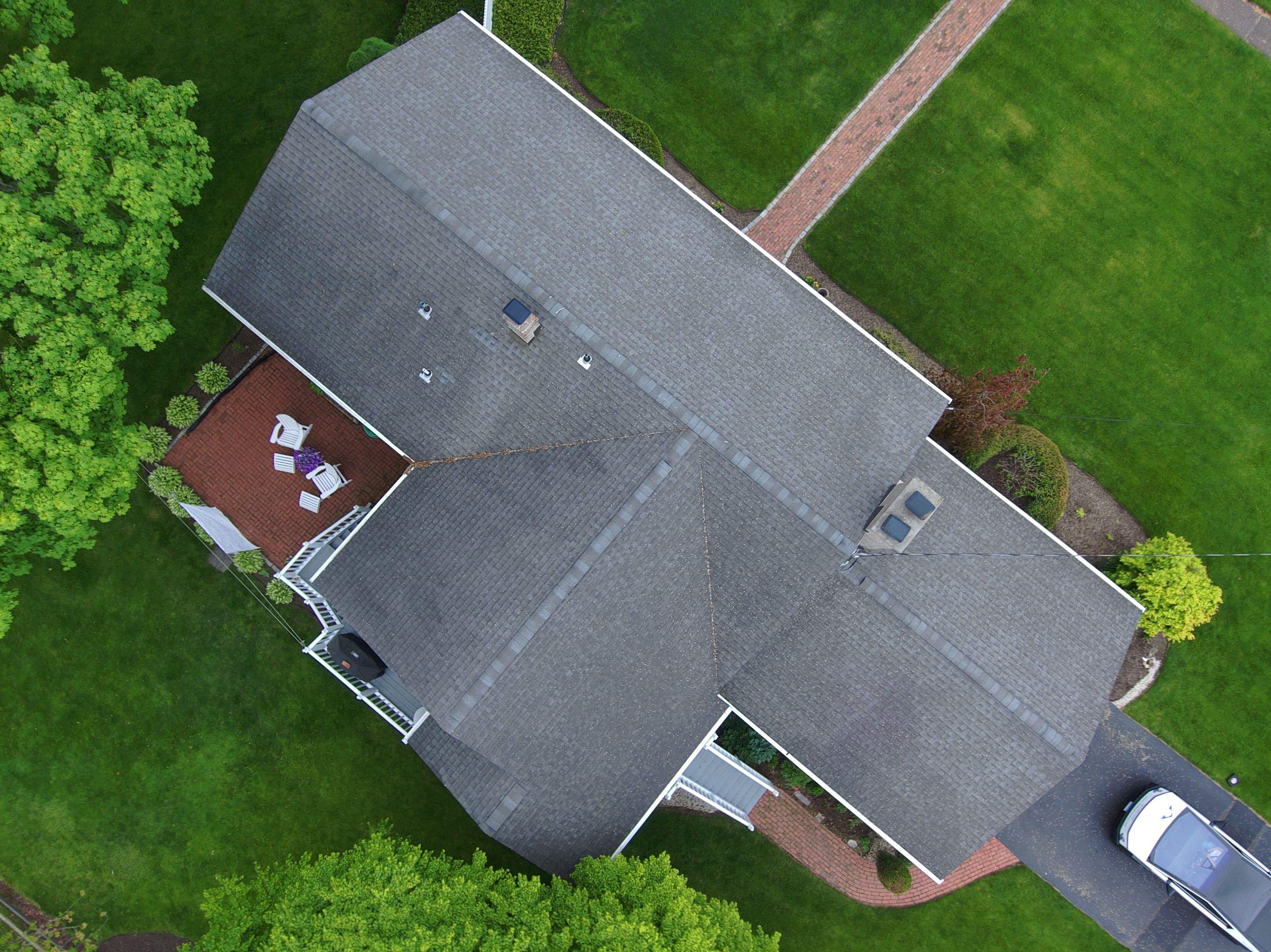Residential Roof Replacement and Shingle Installation in North Haven by A Plus Exterior