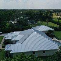 24ga 1.5" Mechanical Seam Mill Finish by Total Roofing System The Metal Roof Experts