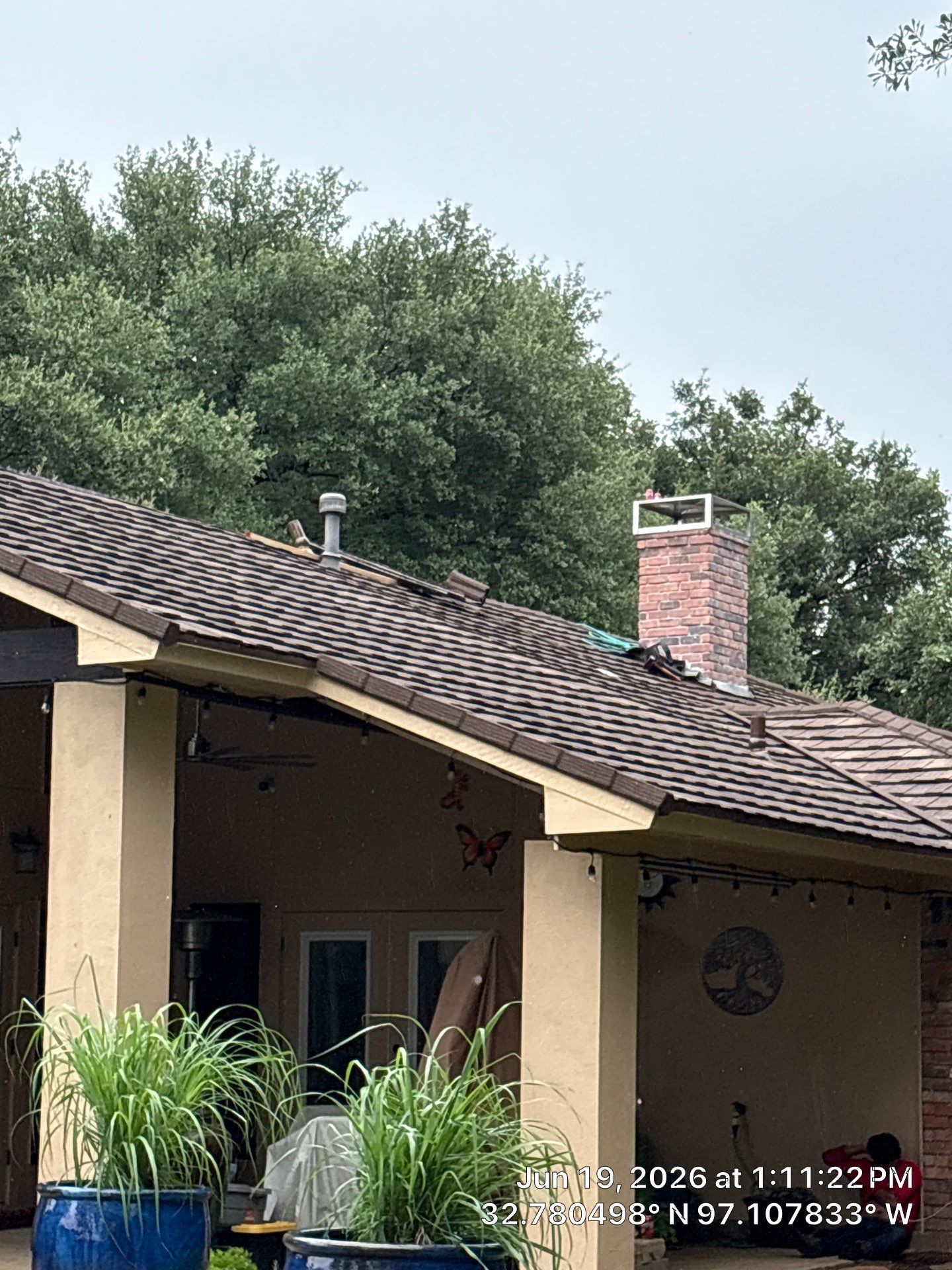 Decra Shake XD Install and Full General Contracting project in one of Arlington's beautiful communities by First United Roofing & Construction